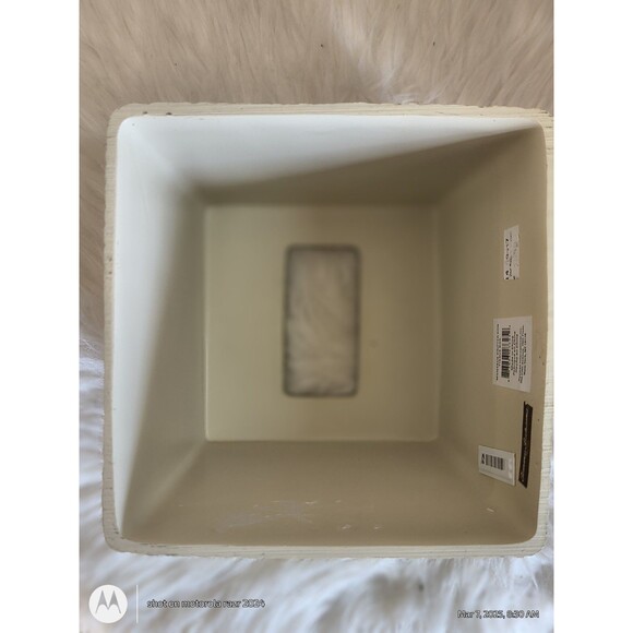 Tommy Bahama Home Montauk Drifter Green Tissue Box Cover Palm Leaf 6.5” X 5.5” - Picture 8 of 14